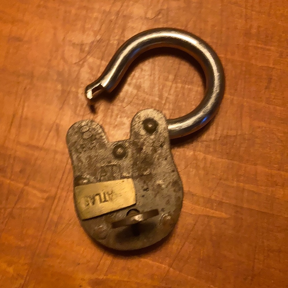 Vintage ATLAS Lock with Key